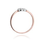 Inel Aur 14K cu Diamant 0.02 ct - Imagine 10