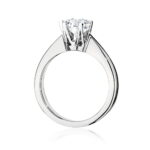 Inel Aur 14K cu Diamant Natural 0.70 ct - Imagine 7