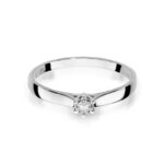 Inel Aur 14K W222 Diamant 0.12ct - Imagine 10