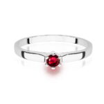 Inel Aur 14K W222 Rubin 0.15ct - Imagine 10