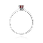 Inel Aur 14K W222 Rubin 0.15ct - Imagine 11