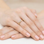 Inel Aur 14K W222 Diamant 0.12ct - Imagine 4