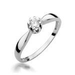 Inel Aur 14K W228 Diamant 0.20ct - Imagine 9