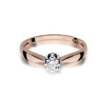 Inel Aur 14K W228 Diamant 0.20ct - Imagine 6