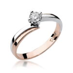 Inel Aur 14K cu Diamant 0.25 ct - Imagine 8