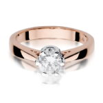 Inel Aur 14K cu Diamant 1.00 ct - Imagine 10