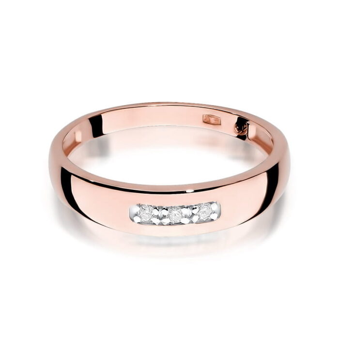Inel Aur 14K cu Diamant 0.05 ct - Imagine 9
