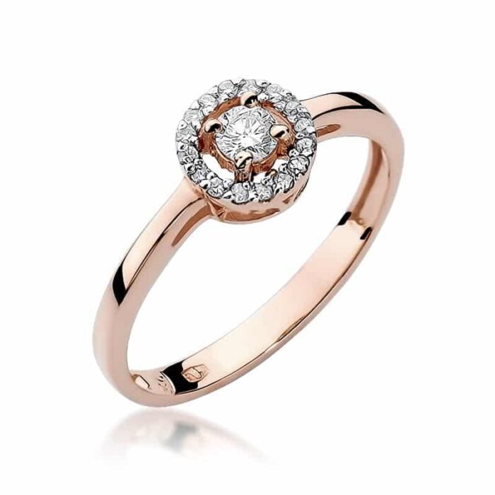 Inel Aur 14K cu Diamant 0.20 ct - Imagine 8