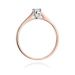 Inel Aur 14K cu Diamant 0.20 ct - Imagine 10