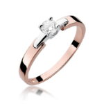Inel Aur 14K cu Diamant 0.20 ct - Imagine 8