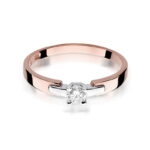 Inel Aur 14K cu Diamant 0.20 ct - Imagine 9