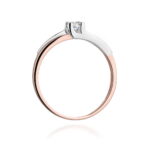 Inel Aur 14K cu Diamant 0.12 ct - Imagine 10