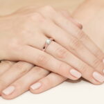 Inel Aur 14K cu Diamant 0.10 ct - Imagine 11