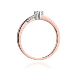 Inel Aur 14K cu Diamant 0.19 ct - Imagine 10