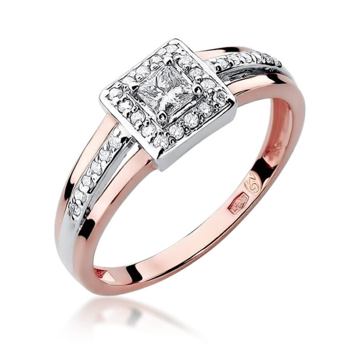 Inel Aur 14K cu Diamante 0.29 ct - Imagine 8