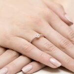 Inel Aur 14K cu Diamant 0.19 ct - Imagine 11