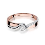 Inel Aur 14K cu Diamant 0.15 ct - Imagine 9