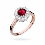 Inel Aur 14k cu Rubin 0.60 ct - Imagine 8