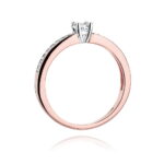Inel Aur 14K cu Diamant 0.28 ct - Imagine 10