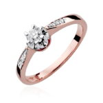 Inel Aur 14K cu Diamant 0.25 ct - Imagine 8