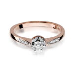 Inel Aur 14K W291 Diamant 0.23ct - Imagine 6
