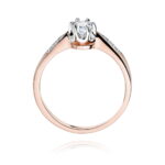Inel Aur 14K W291 Diamant 0.23ct - Imagine 7