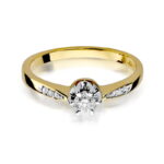 Inel Aur 14K W291 Diamant 0.23ct - Imagine 2