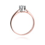 Inel Aur 14K cu Diamant 0.20 ct - Imagine 10