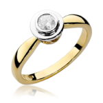 Inel Aur 14k cu Diamant 0.30 ct