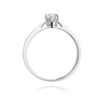 Inel Aur 14k cu Diamant 0.12 ct - Imagine 11