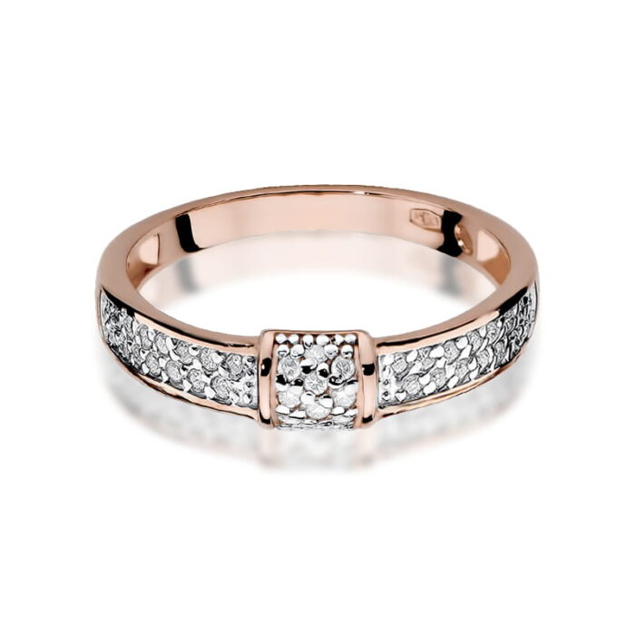 Inel Aur 14K W297 Diamante 0.19ct - Imagine 6