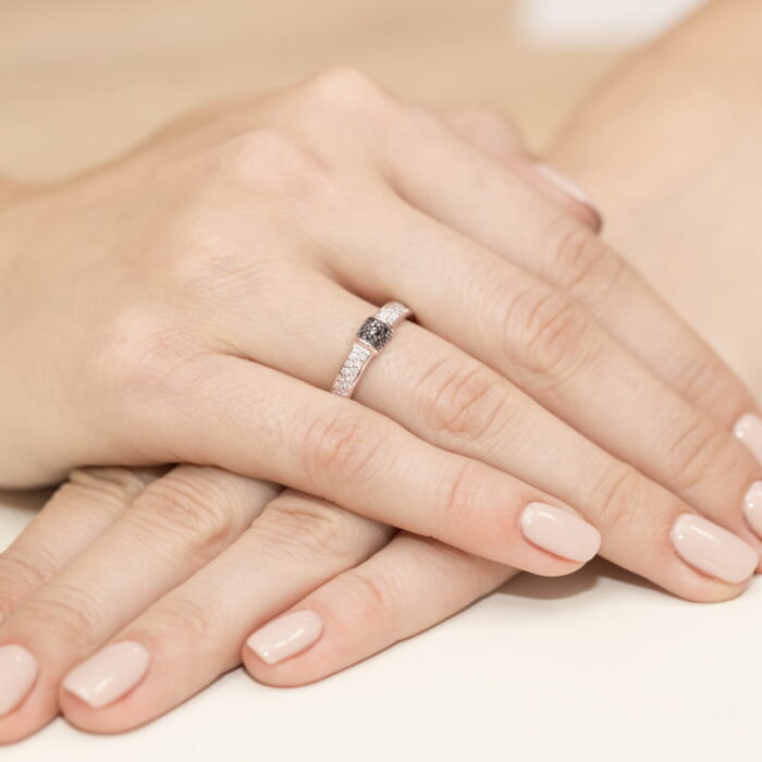 Inel Aur 14K cu Diamant 0.14 ct - Imagine 11