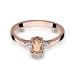 Inel Aur 14K W301 Morganit 0.40ct - Imagine 6