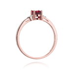 Inel Aur 14K cu Rubin 0.60 ct - Imagine 10