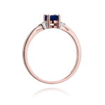 Inel Aur 14k cu Safir 0.70 ct - Imagine 10