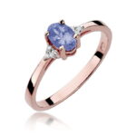 Inel Aur 14K cu Tanzanit 0.40 ct - Imagine 7