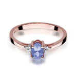 Inel Aur 14K cu Tanzanit 0.40 ct - Imagine 8