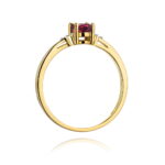 Inel Aur 14K W301 Rodolit 0.50ct - Imagine 3