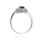 Inel Aur 14K W303 Rodolit 0.50ct - Imagine 11