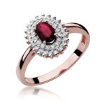 Inel Aur 14k cu Rubin 0.60 ct - Imagine 8