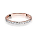 Inel Aur 14k cu Diamant 0.09 ct - Imagine 9