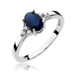 Inel Aur 14k cu Safir 0.90 ct - Imagine 9