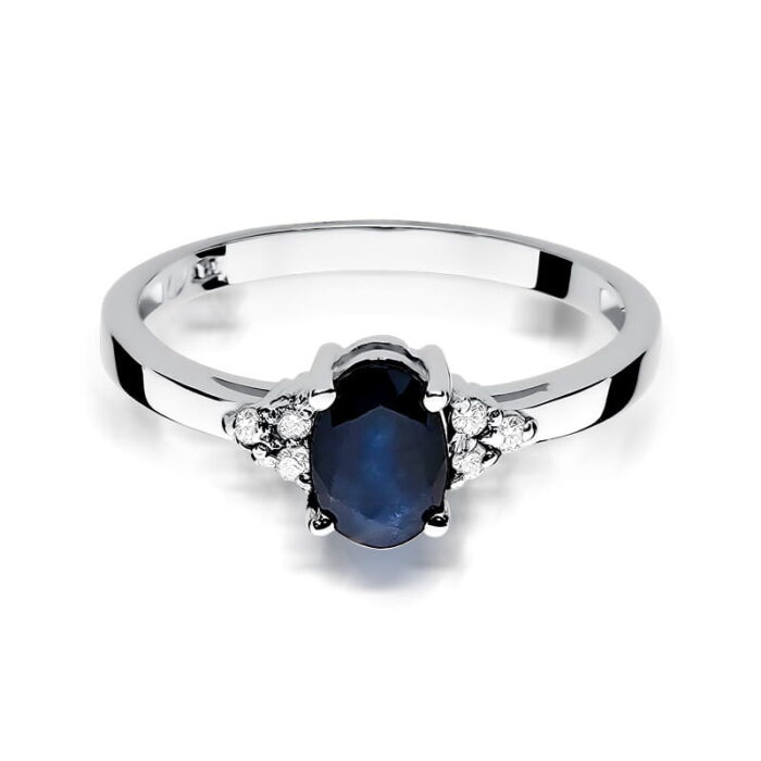 Inel Aur 14k cu Safir 0.90 ct - Imagine 10
