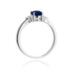 Inel Aur 14k cu Safir 0.90 ct - Imagine 11
