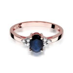 Inel Aur 14k cu Safir 0.90 ct - Imagine 6