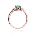 Inel Aur 14K cu Smarald 0.80 ct - Imagine 10