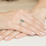 Inel Aur 14K cu Smarald 0.80 ct - Imagine 11