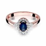Inel Aur 14k cu Safir 0.70 ct - Imagine 9