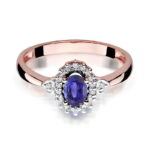 Inel Aur 14K cu Tanzanit 0.40 ct - Imagine 8