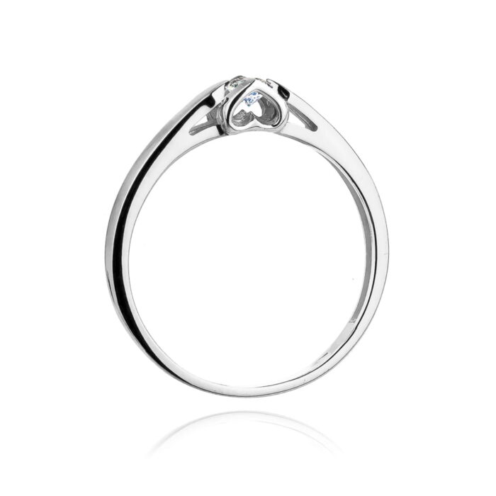 Inel Aur 14k cu Diamant 0.30 ct - Imagine 11